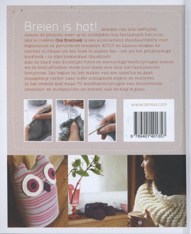 Achterkant van Ons breiboek