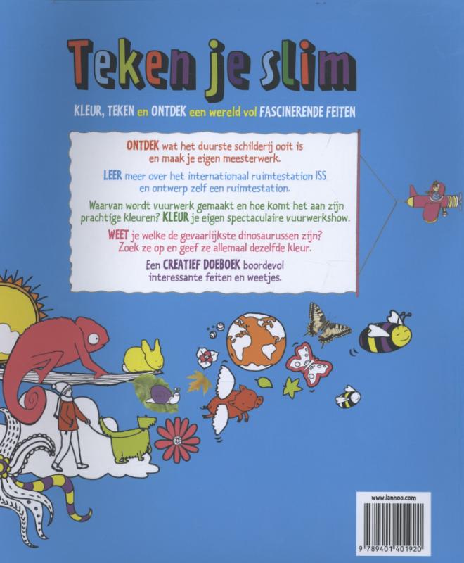 Achterkant van Teken je slim