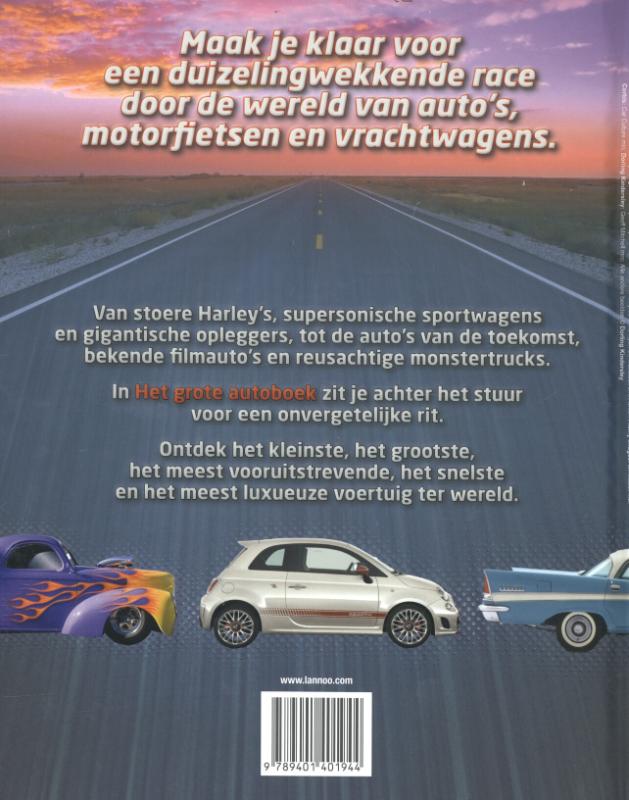 Achterkant van Het grote autoboek
