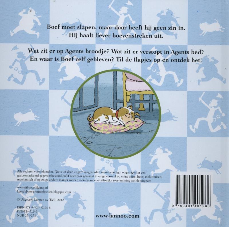 Achterkant van Bedtijd voor Boef