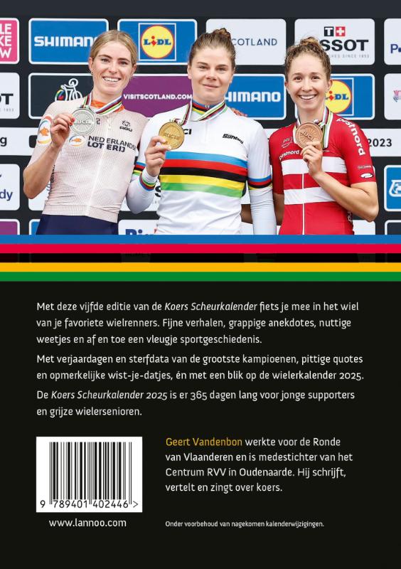 Achterkant van 2025