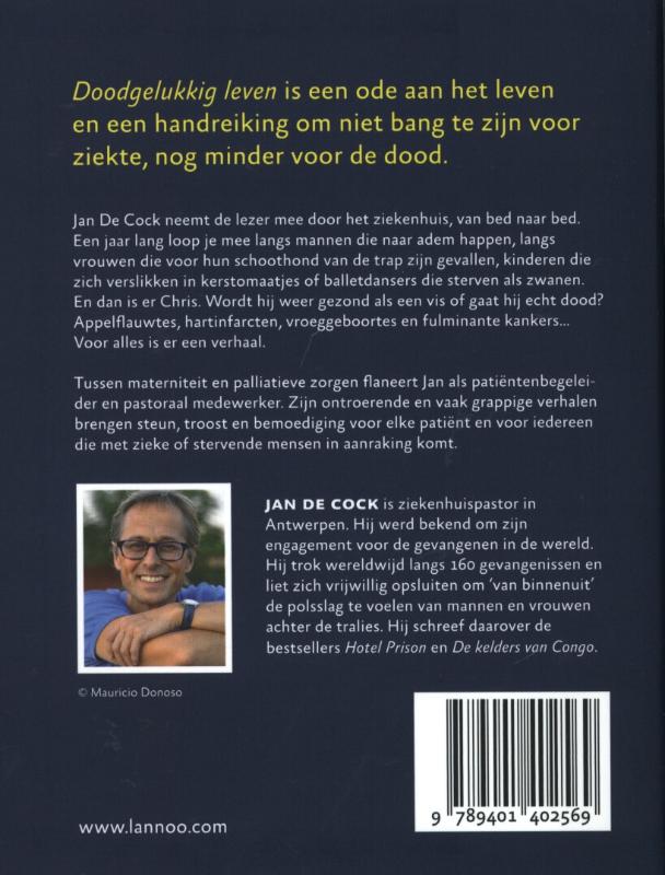 Achterkant van Doodgelukkig leven