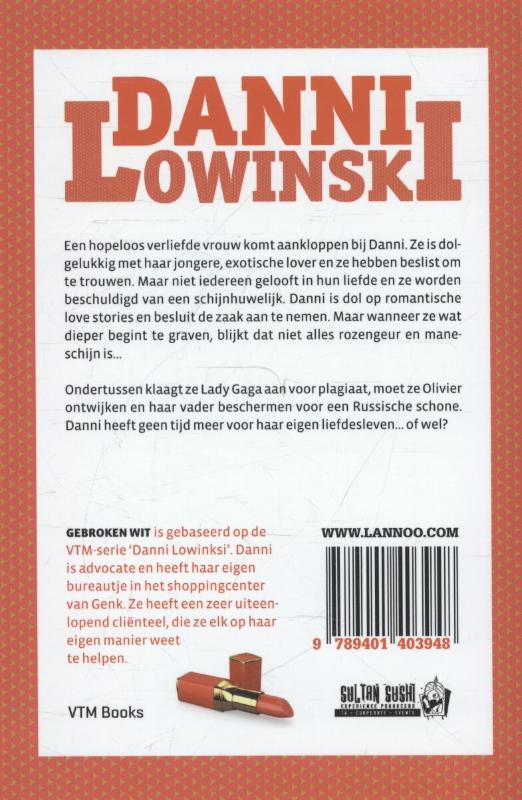 Achterkant van Gebroken wit