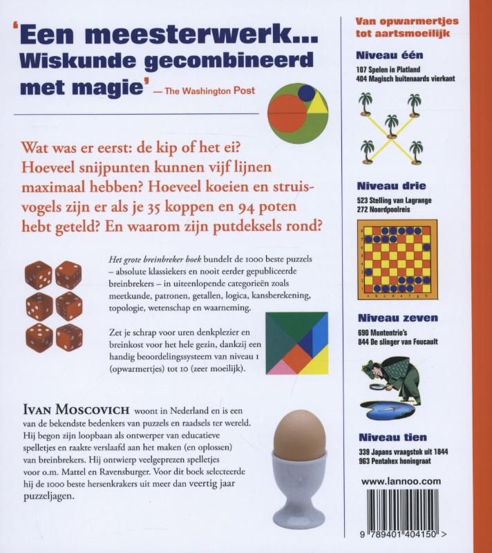 Achterkant van Het grote breinbreker boek