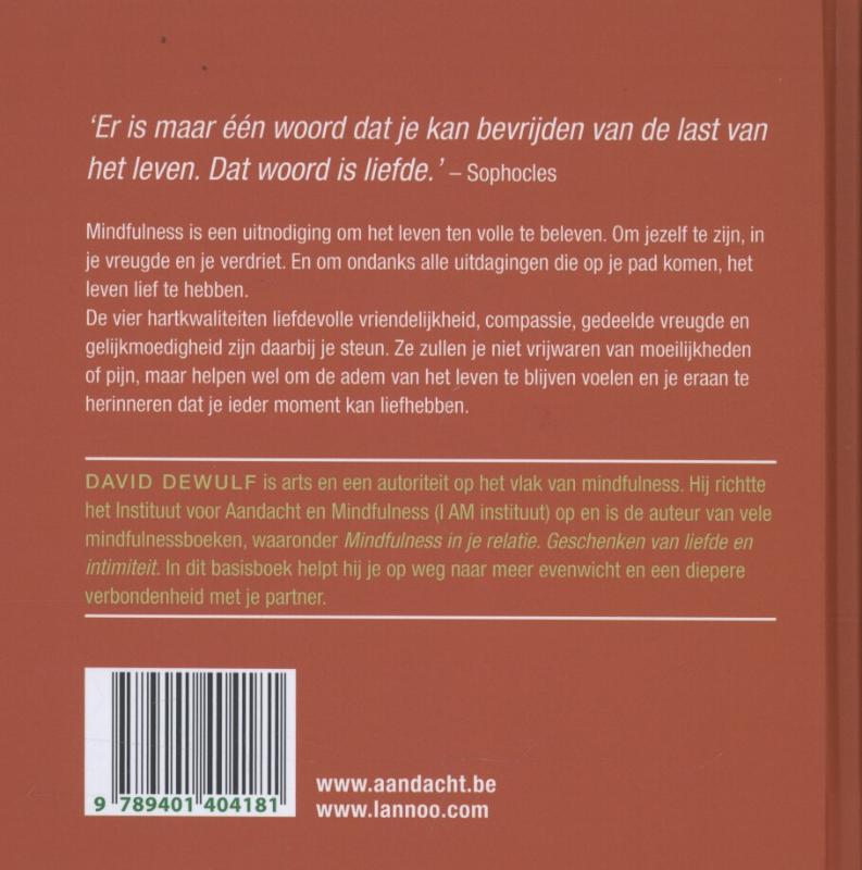 Achterkant van Mindfulness in je relatie