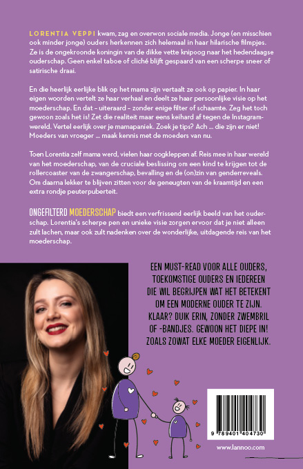 Achterkant van Ongefilterd moederschap