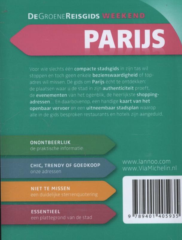 Achterkant van Parijs