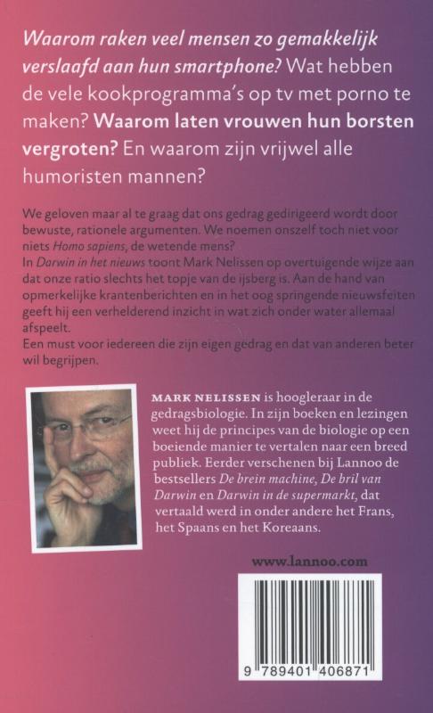 Achterkant van Darwin in het nieuws