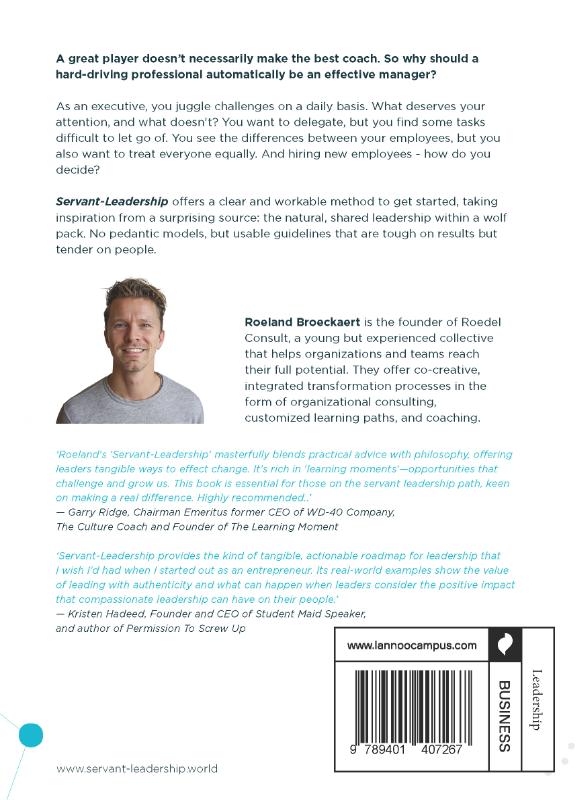 Achterkant van Servant-Leadership