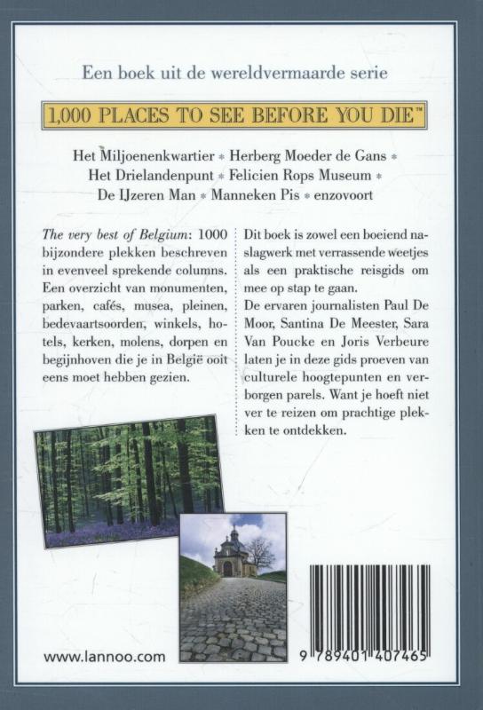 Achterkant van Belgie