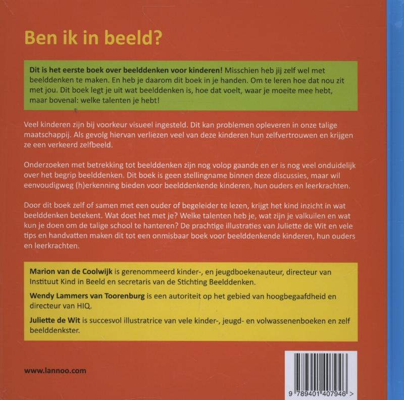 Achterkant van Ben ik in beeld?