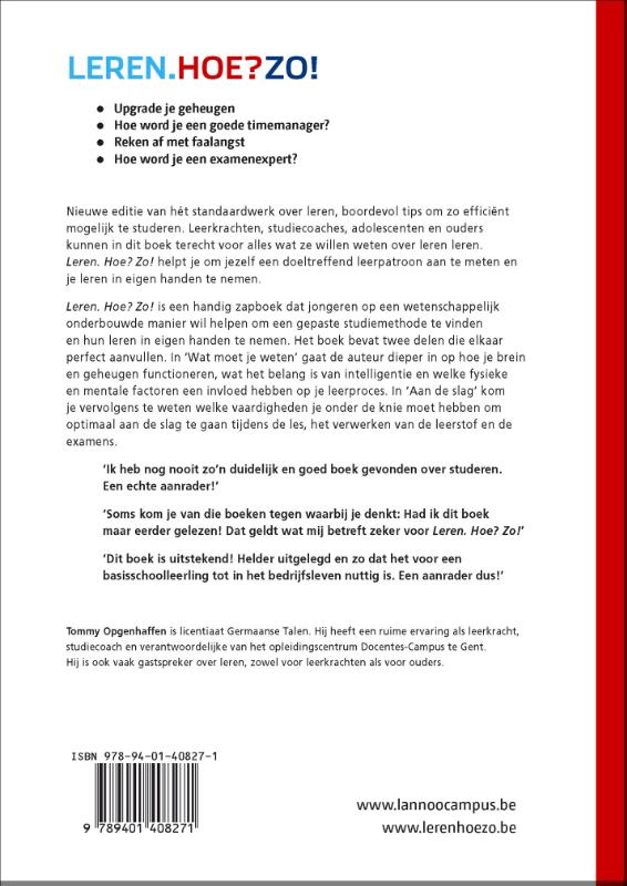 Achterkant van Leren. Hoe? Zo!