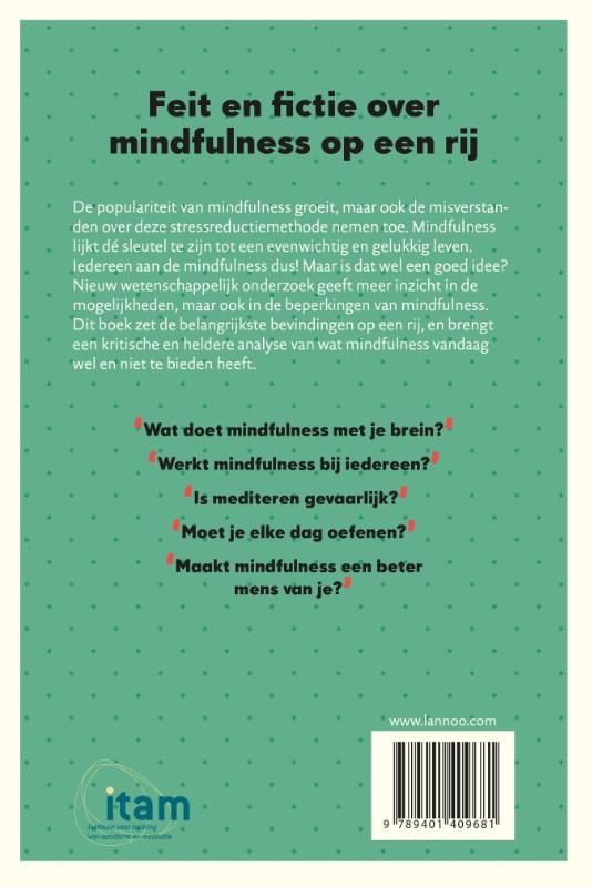 Achterkant van Mindfulness is goed voor alles