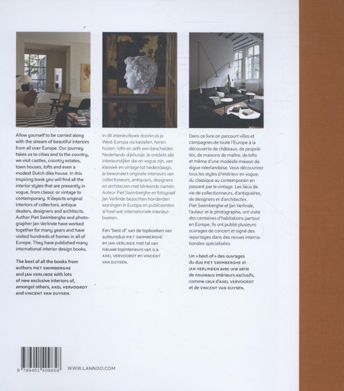 Achterkant van Inspiring interiors