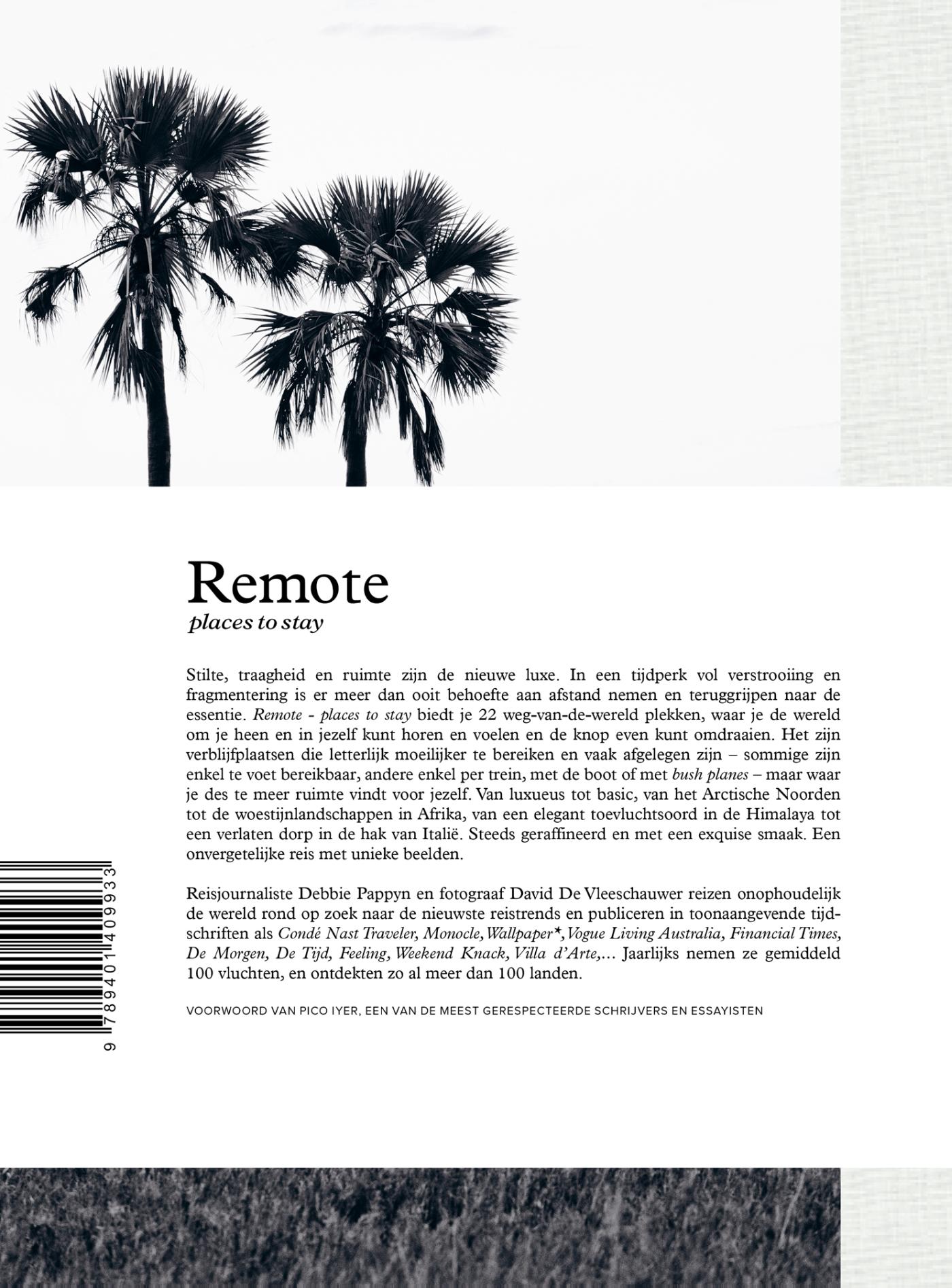 Achterkant van Remote