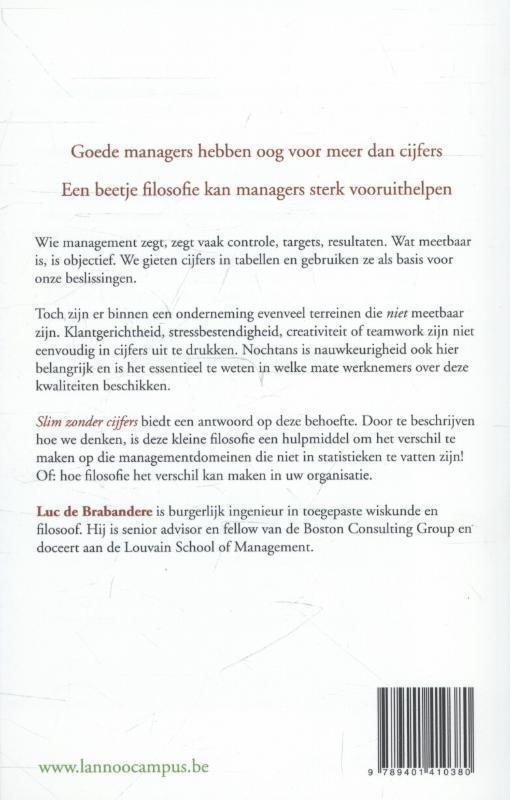 Achterkant van Slim zonder cijfers