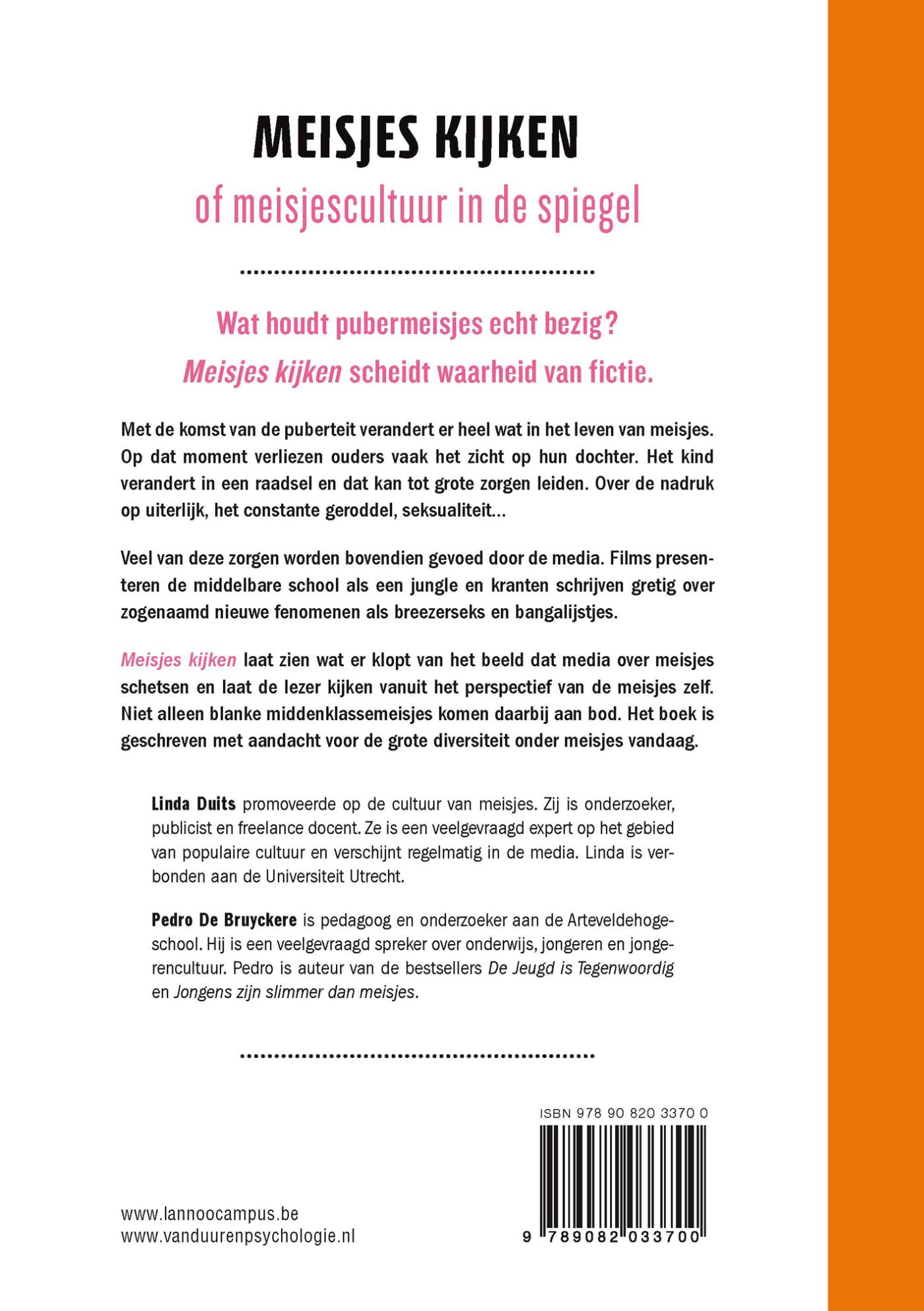 Achterkant van Meisjes kijken