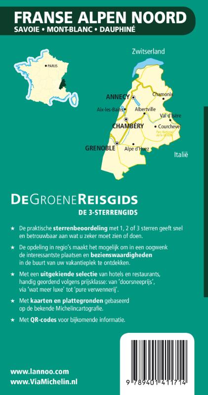 Achterkant van De noordelijke Franse Alpen