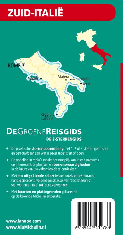 Achterkant van Zuid-Italië