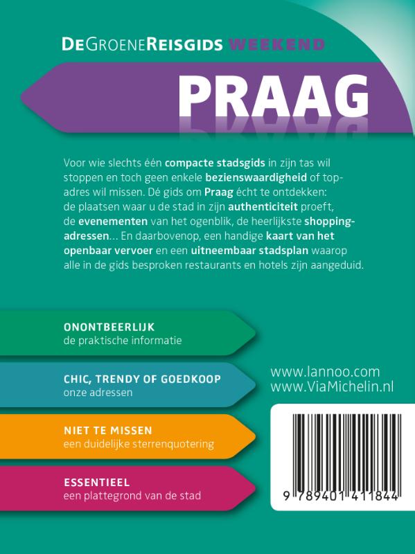 Achterkant van Praag