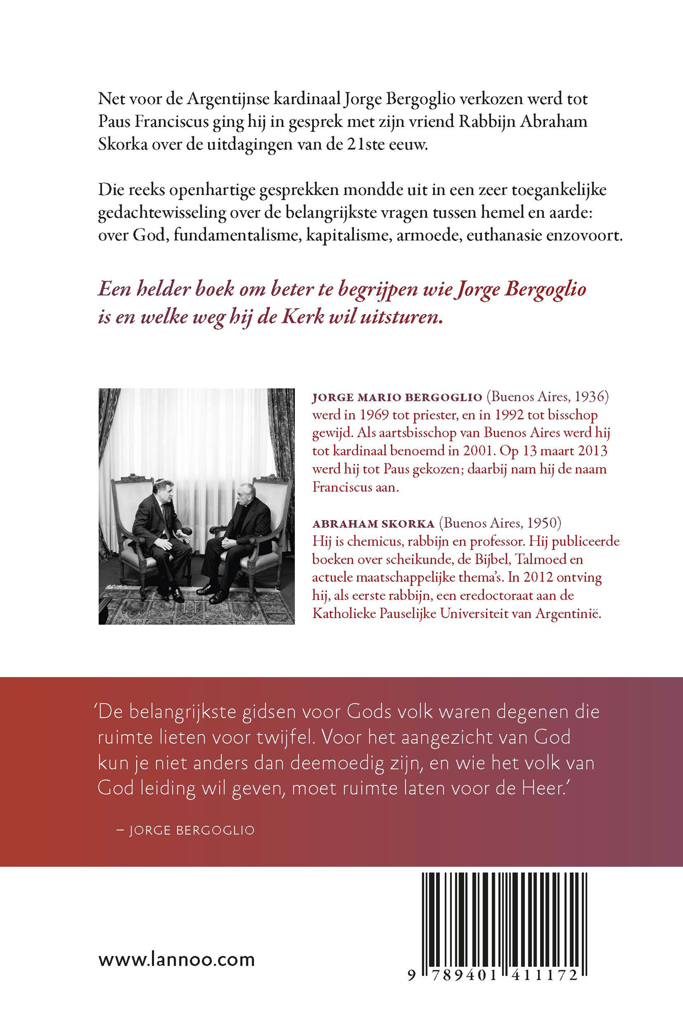 Achterkant van Over hemel en aarde