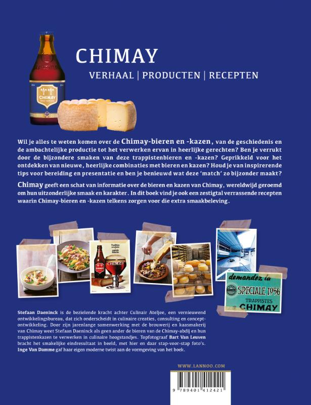 Achterkant van Chimay - Pères Trappistes