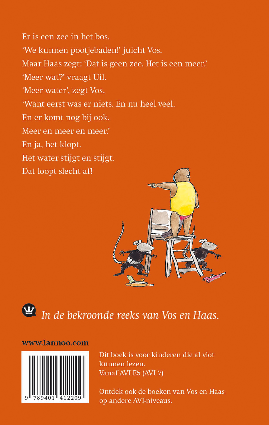 Achterkant van De bosbaas