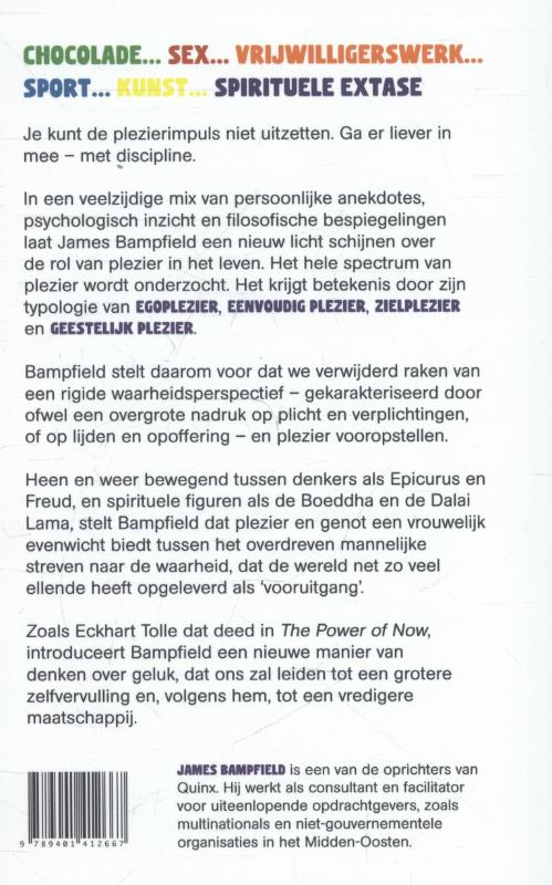 Achterkant van Een les in plezier