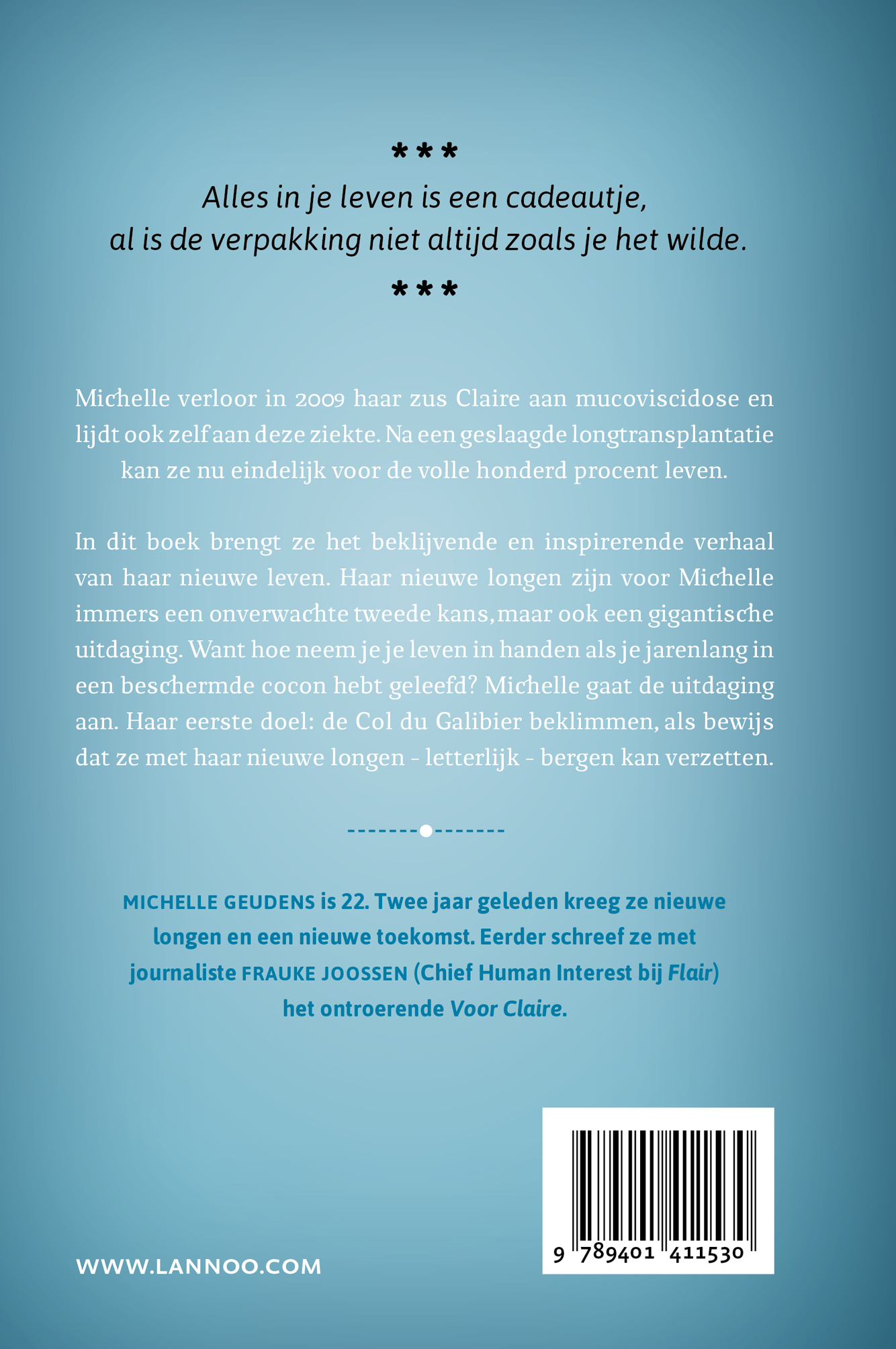 Achterkant van Mijn tweede adem
