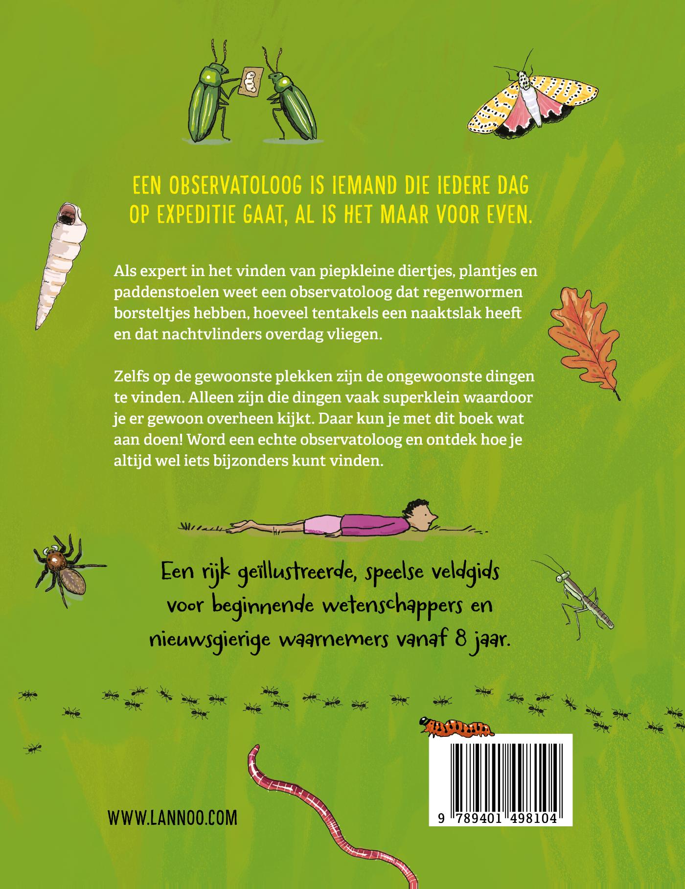 Achterkant van Het buitengewone handboek voor de observatoloog