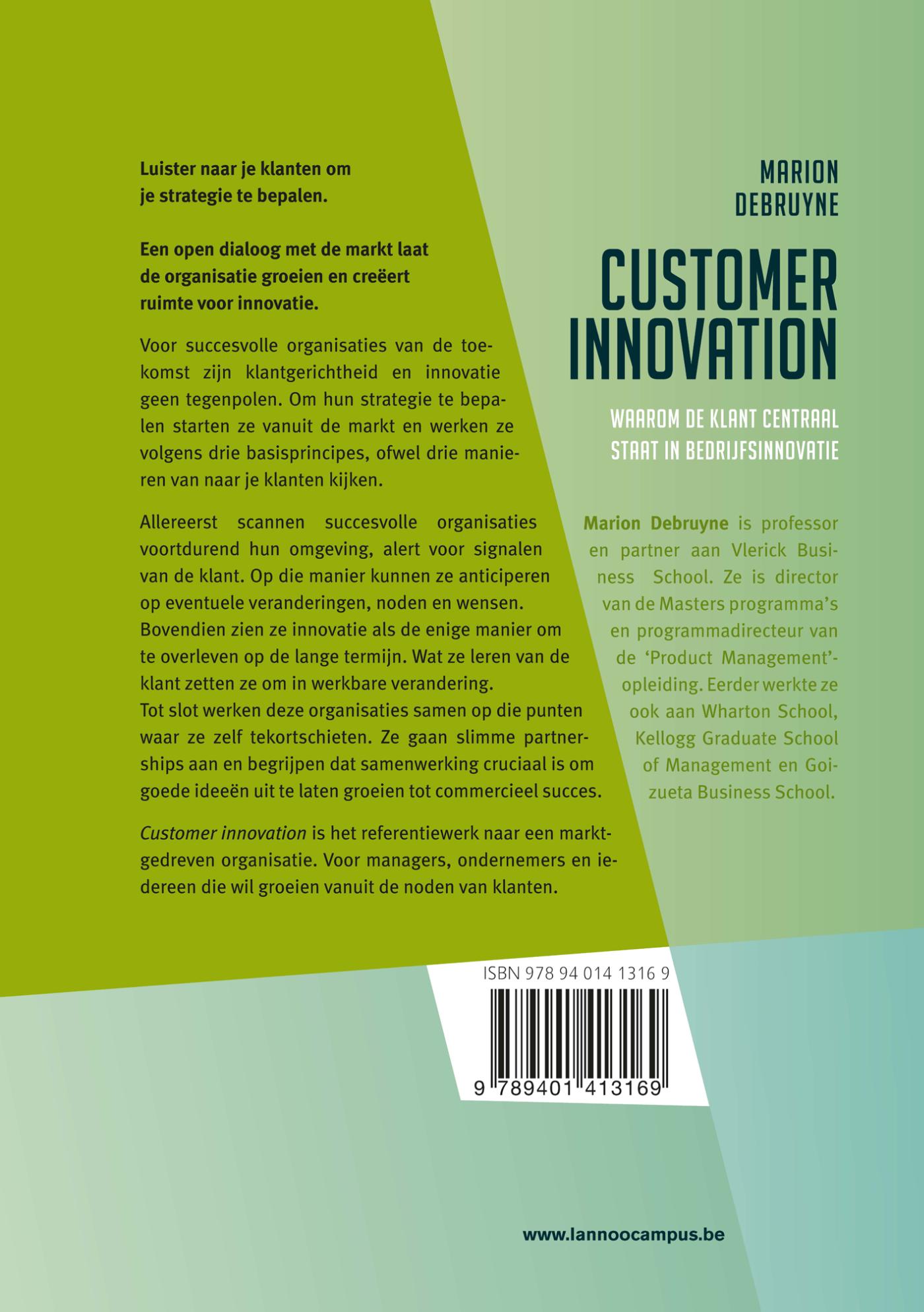 Achterkant van Customer innovation
