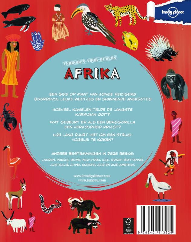 Achterkant van Afrika