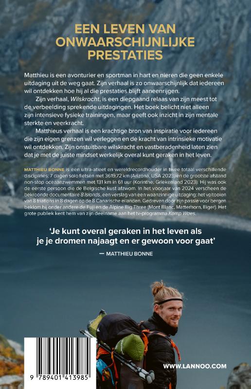 Achterkant van Wilskracht