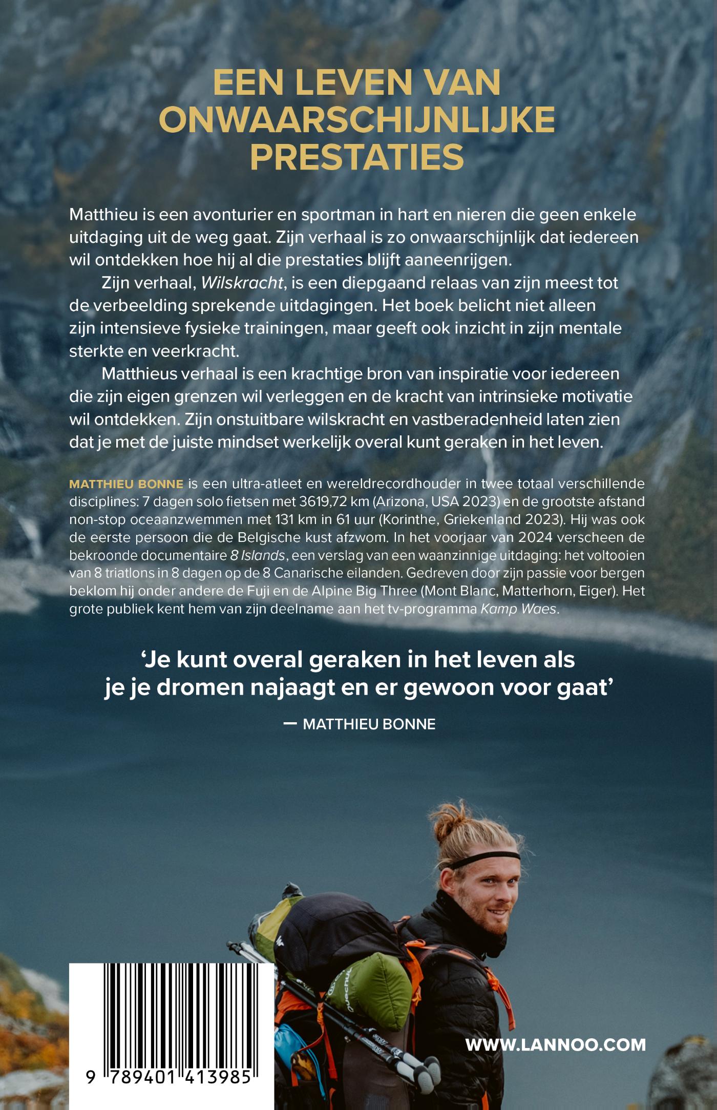 Achterkant van Wilskracht