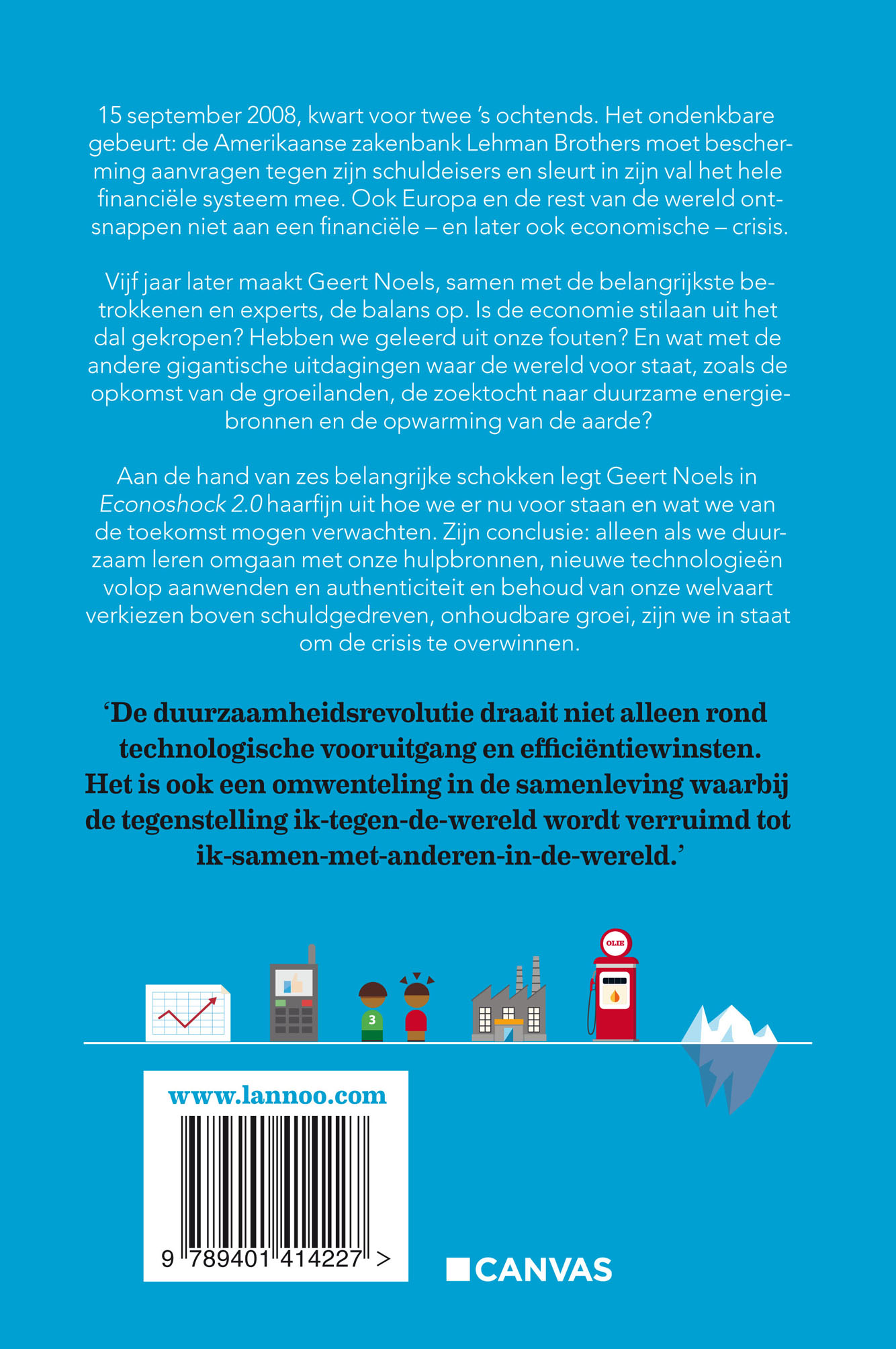 Achterkant van Econoshock 2.0