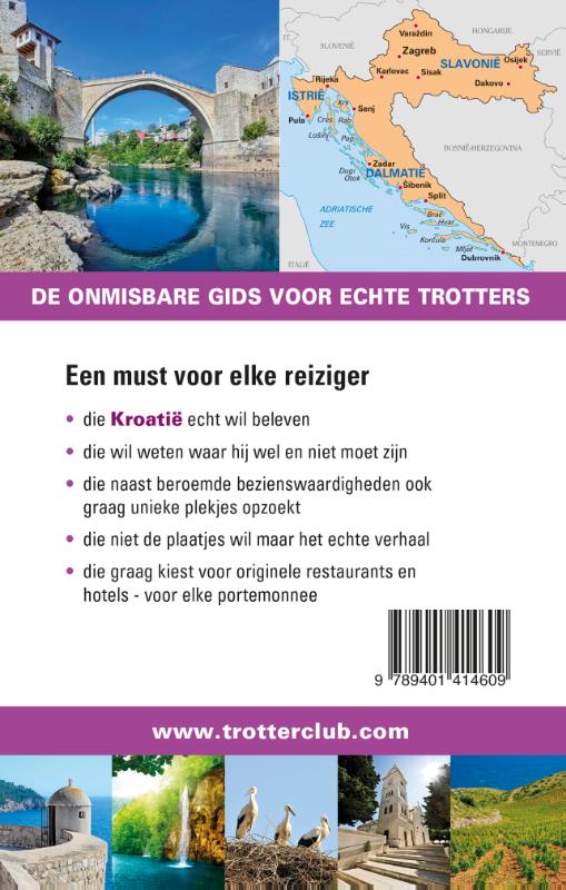 Achterkant van Trotter Kroatië