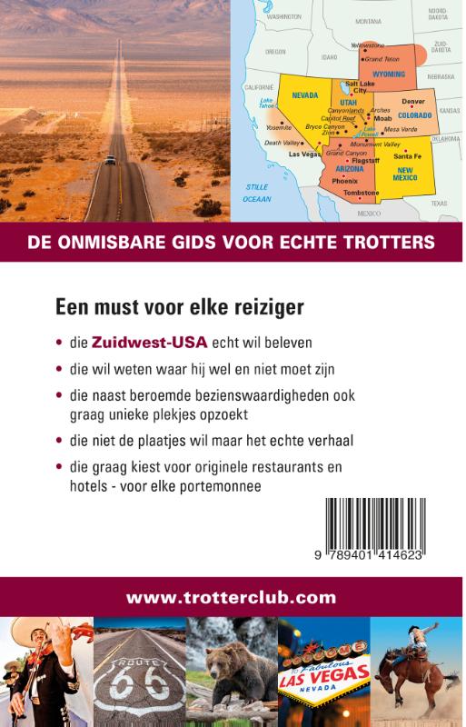 Achterkant van Zuidwest USA