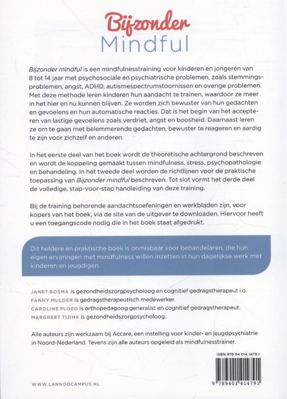 Achterkant van Bijzonder mindful