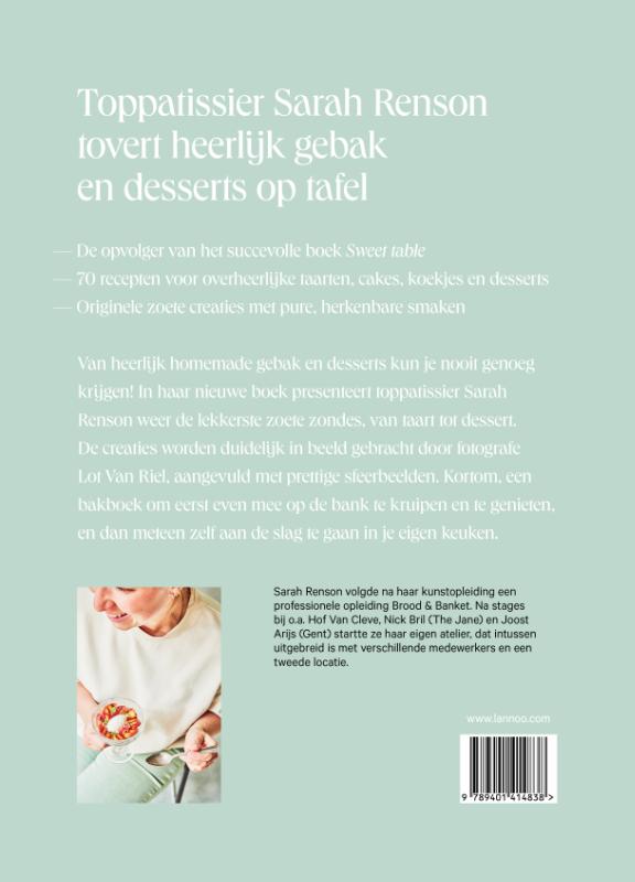 Achterkant van The sweetest table