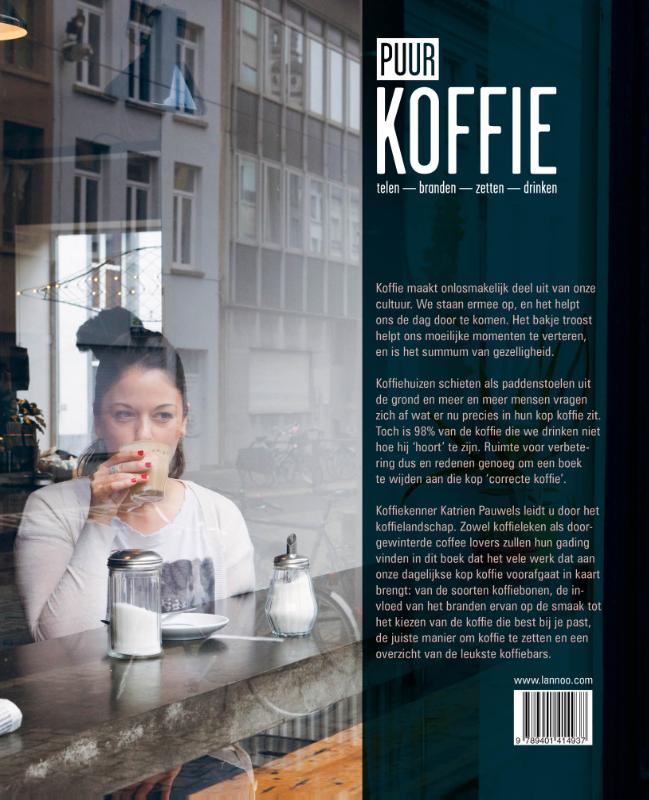 Achterkant van Puur koffie