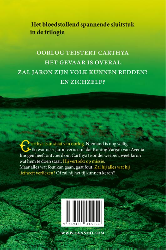 Achterkant van De schaduwtroon