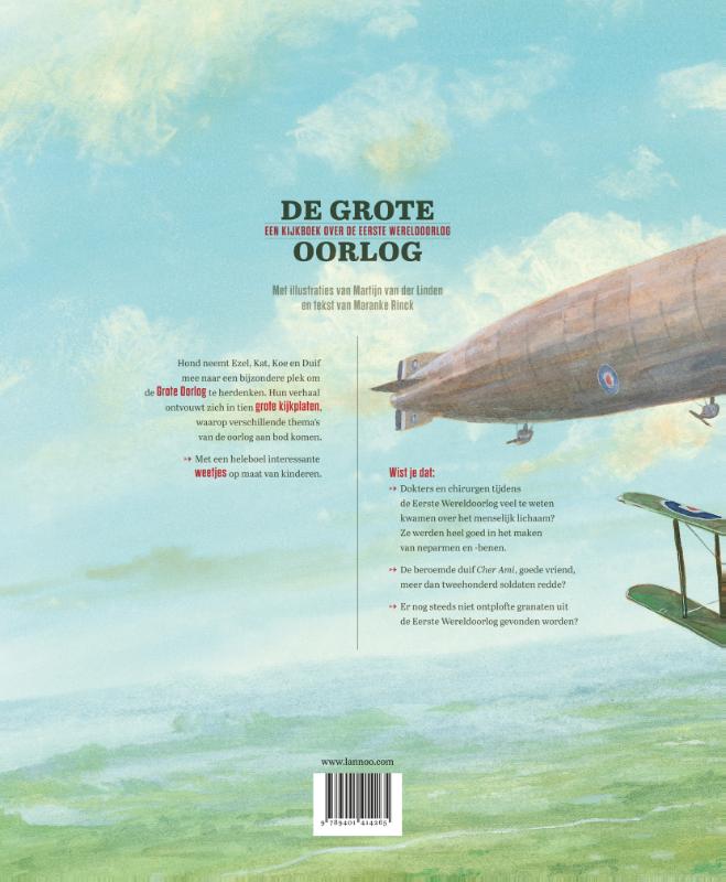 Achterkant van De Grote Oorlog