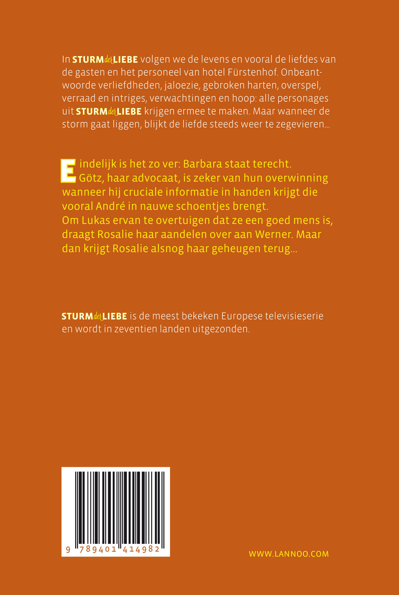 Achterkant van Het proces