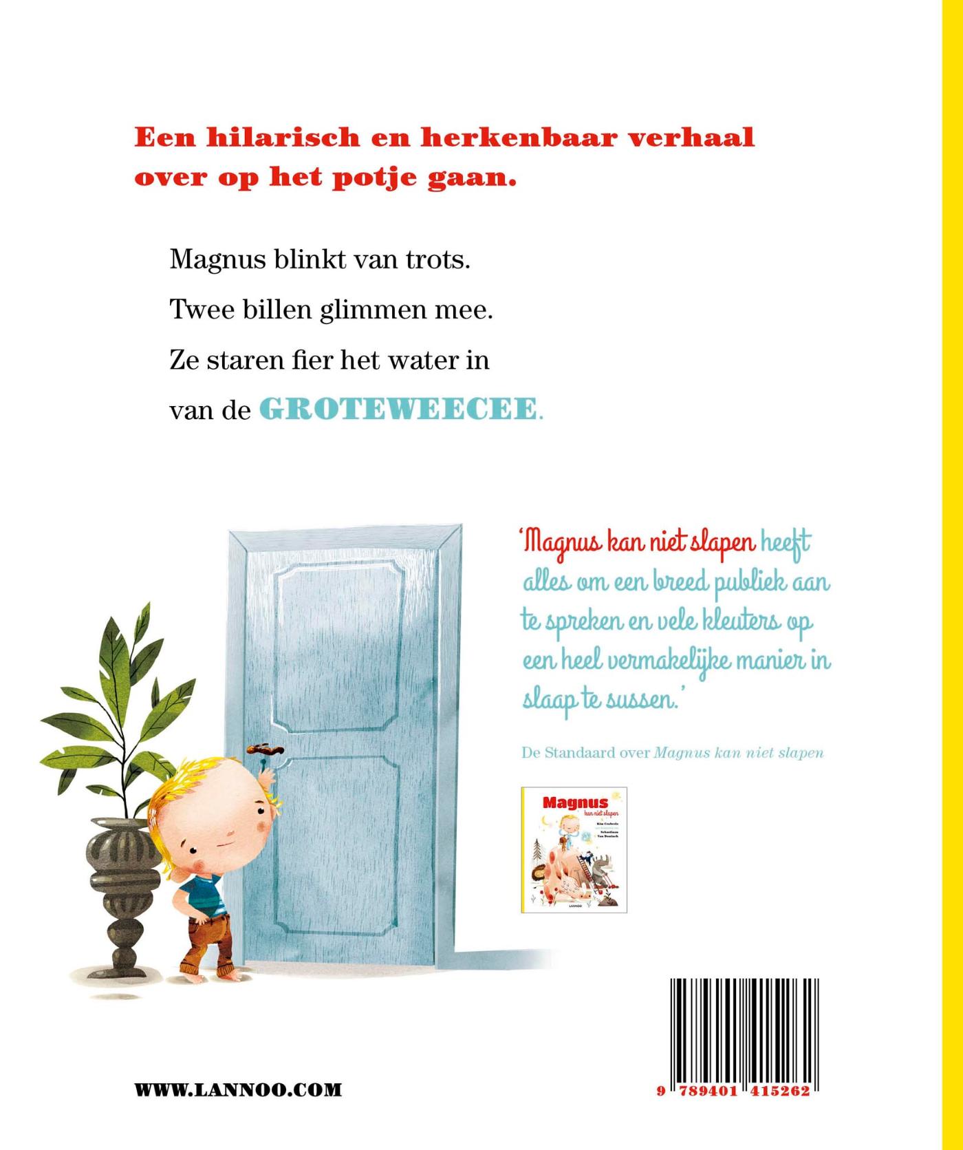 Achterkant van Magnus en de kakado