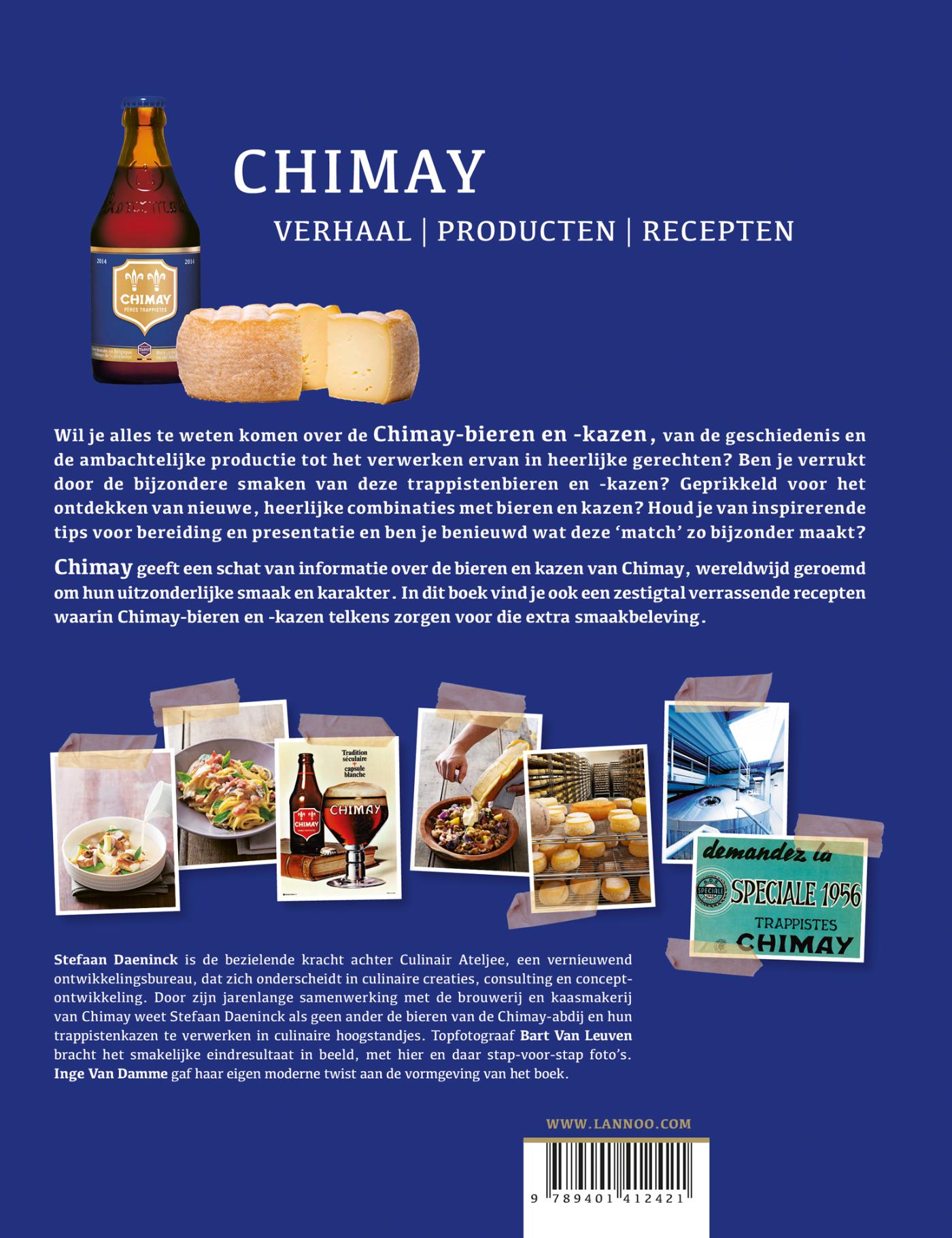 Achterkant van Chimay