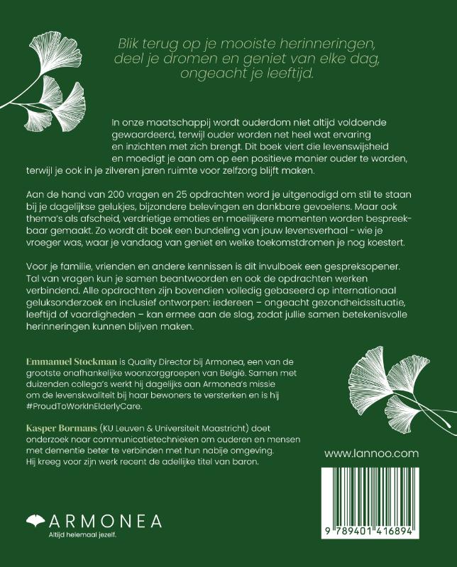 Achterkant van De kunst van het herinneren