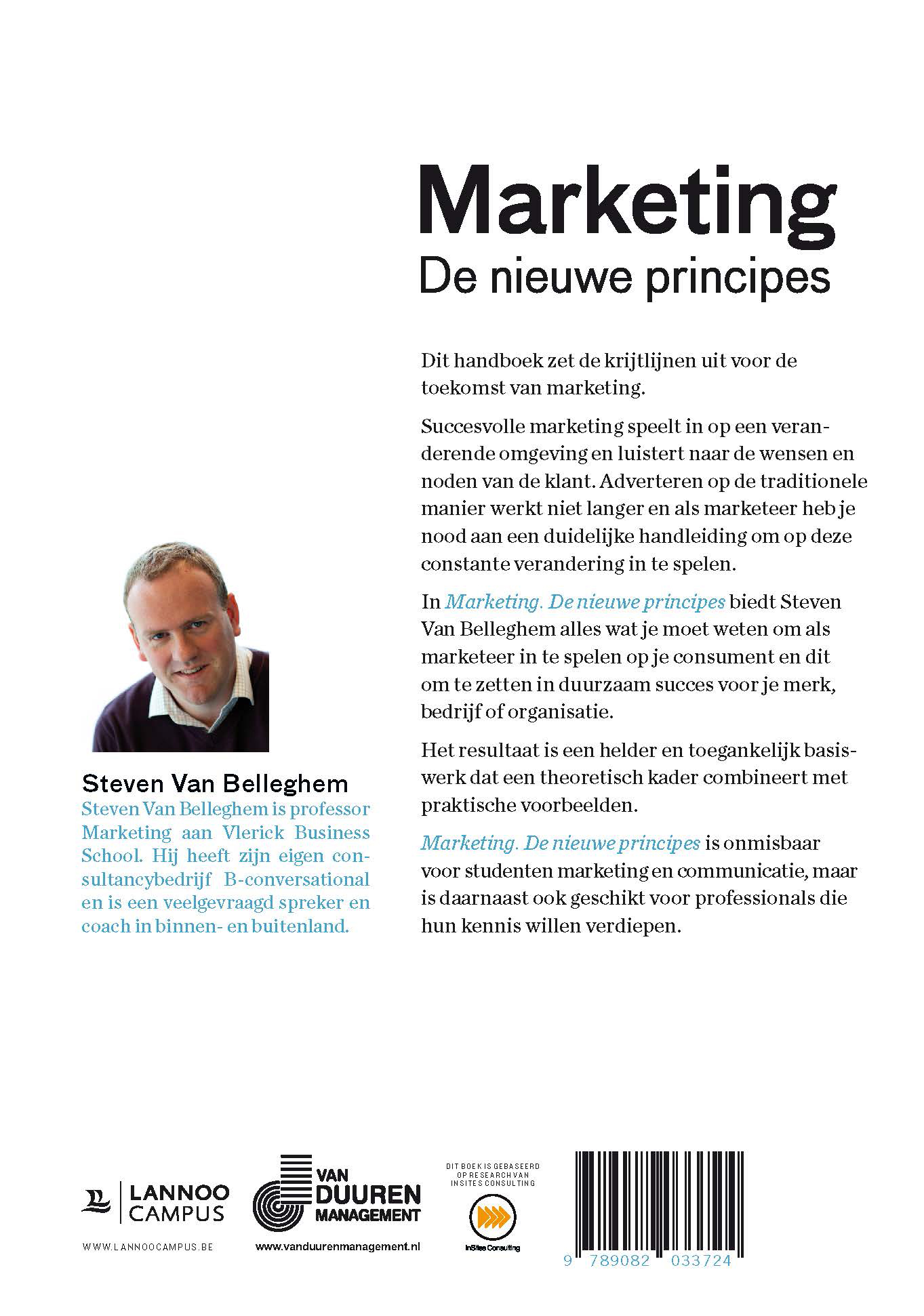 Achterkant van Marketing