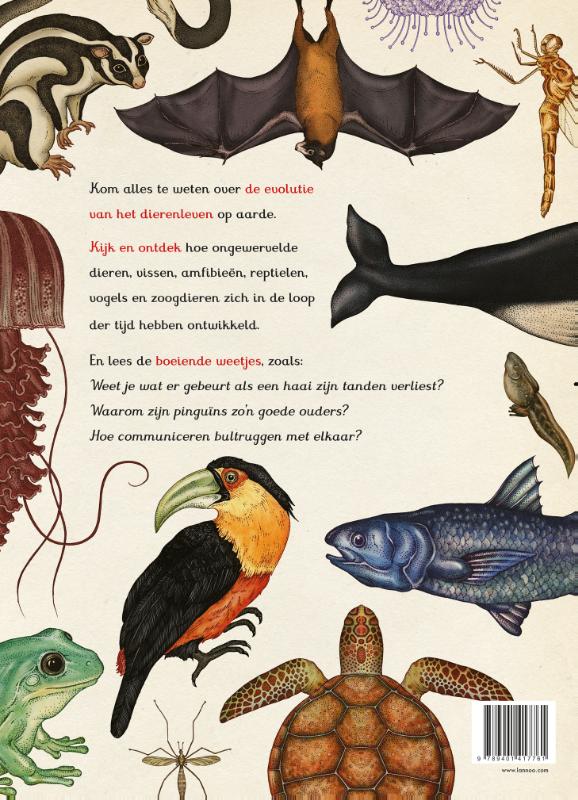 Achterkant van Het dierenboek