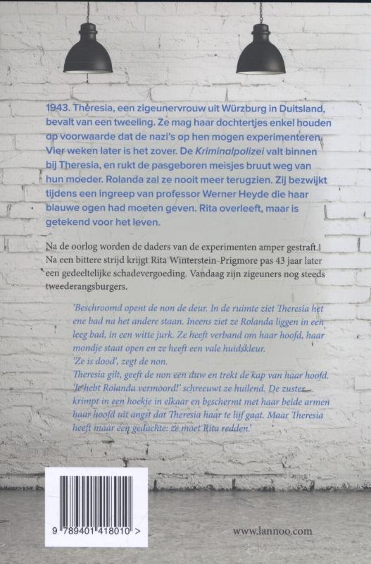 Achterkant van Blauwe ogen