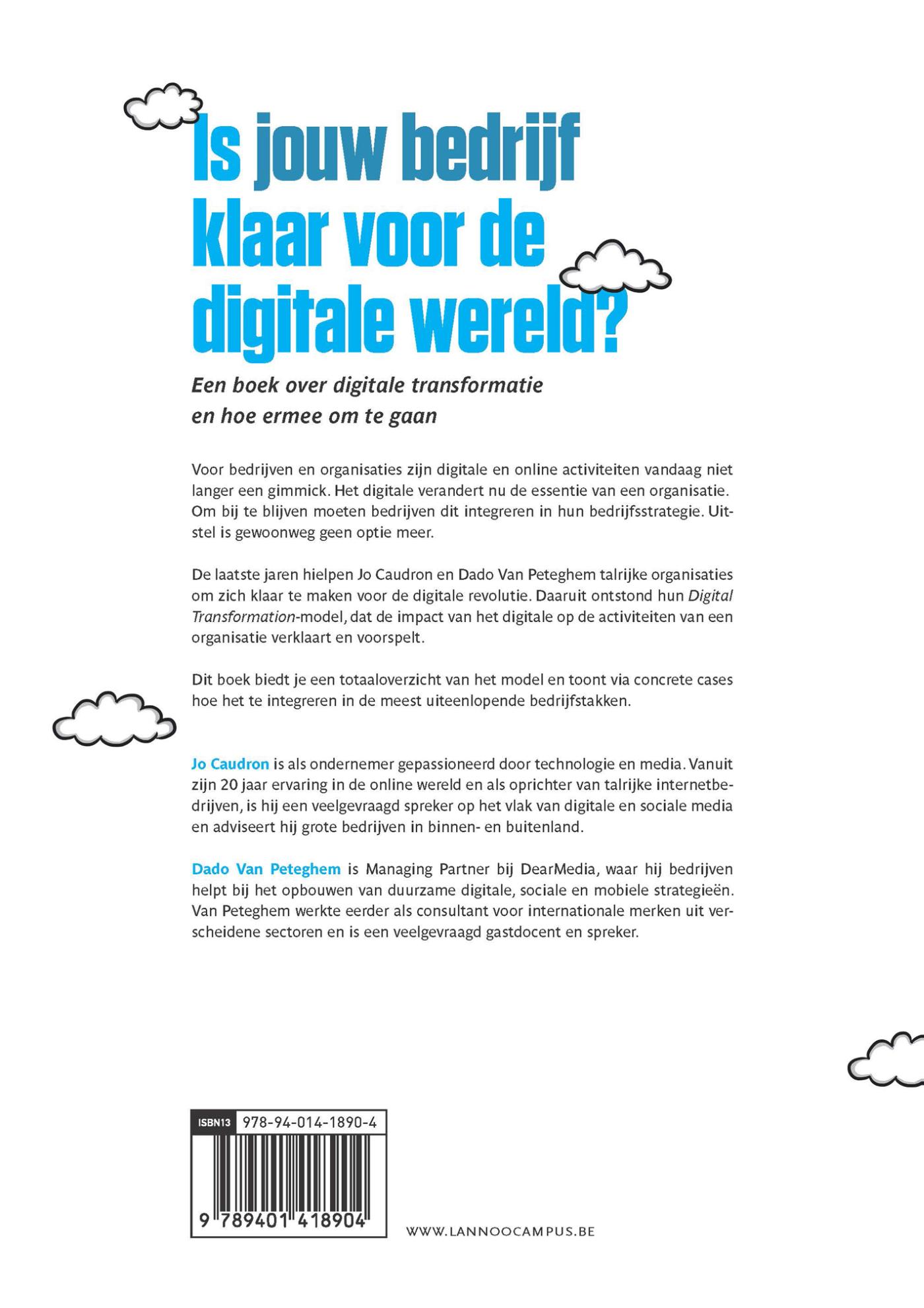 Achterkant van Digital transformation